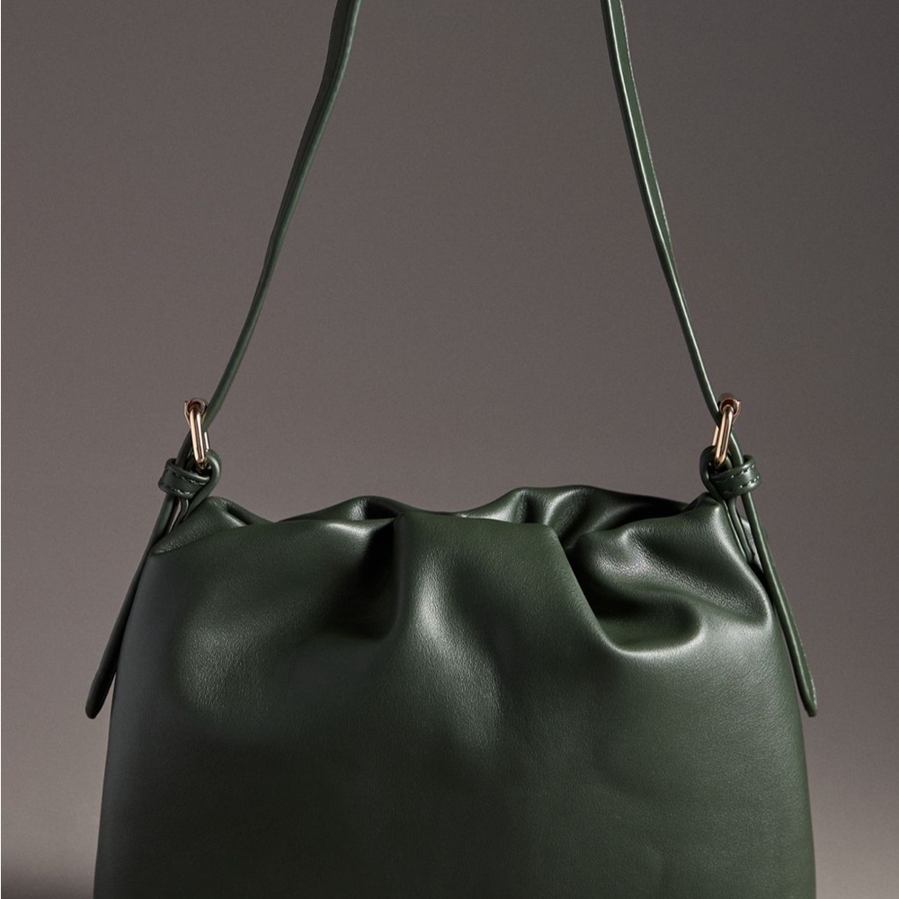 By Anthropologie Scrunched Shoulder Bag